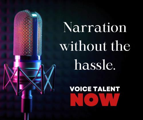 Voice Talent Now delivers premium narration.