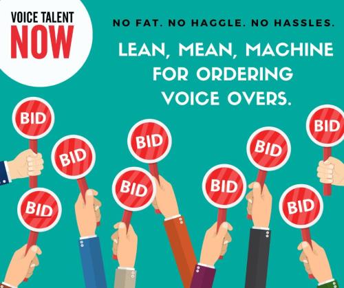 Top-tier voiceovers with major market quality at a small market price.